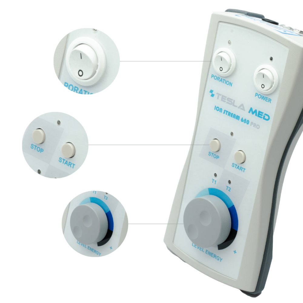 Imagen del utensilio de tesla med ION STREAM 680